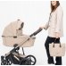 Коляска 2в1 Bebetto Loren Premium Sand 02