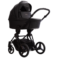 Коляска 2в1 Bebetto Monti PRO 01 Dark Чорний